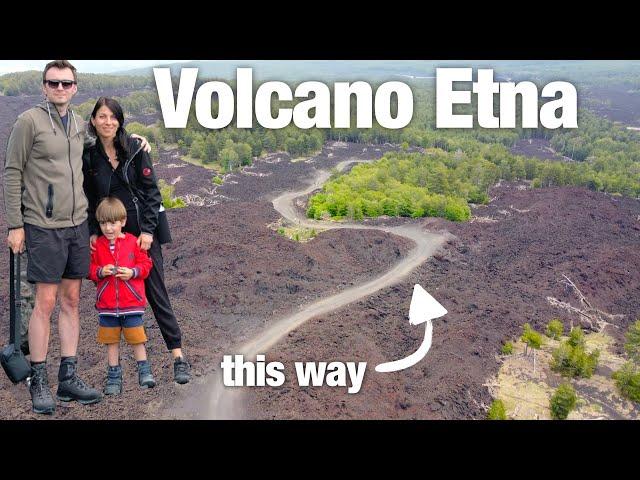 Siciliy | Etna | With Tesla Model Y on the volcano Mount Etna | Episode 3