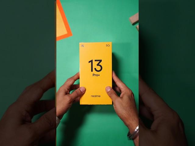 Realme 13 Pro + 5G Unboxing and Hands-on  #ytshortsindia #realme13proplus