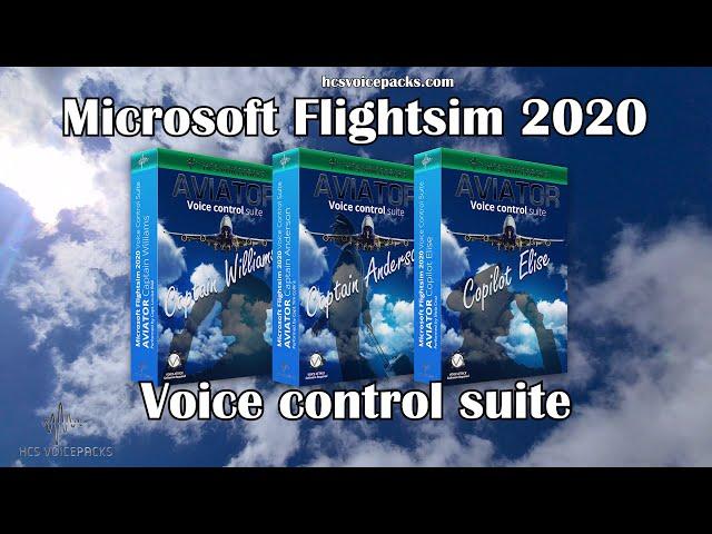 Aviator Flightsim 2020 voice control suite - ATC & Take-off commands