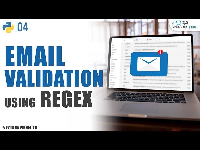 Check Validate E-Mail Address in Python Using Regex | Python Validate Email