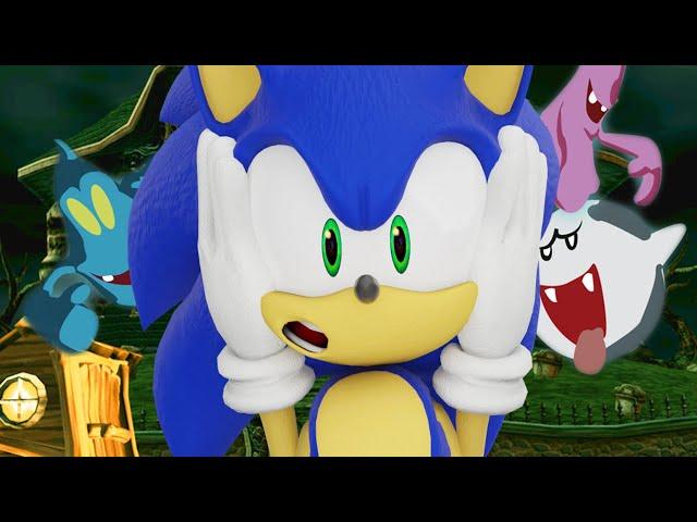 SONIC'S MANSION - PLAYING AS SONIC IN LUIGI‘S MANSION