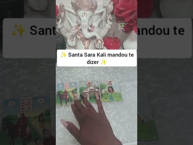 SANTA SARA KALI MANDOU TE DIZER #tarotbrasil #tarotreading #tarotcards #conselho #tarot