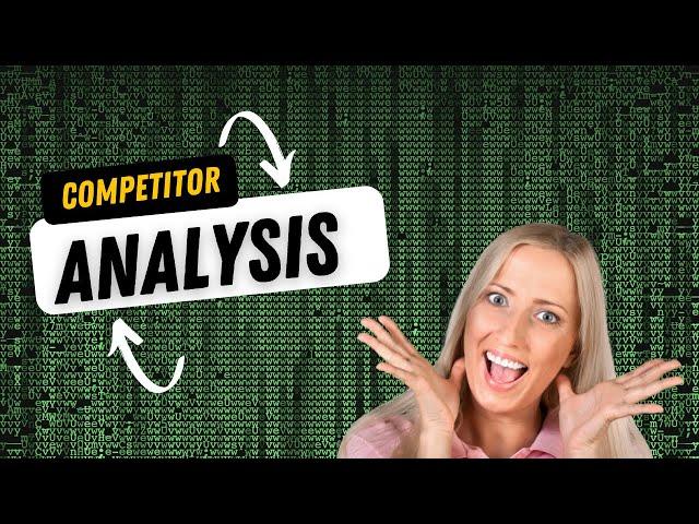 World's First Competitive Analysis Tools Leaked Tutorial!