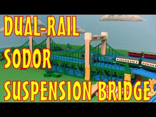 TOMY Dual-Rail Sodor Suspension Bridge + TRACKMASTER Stanley