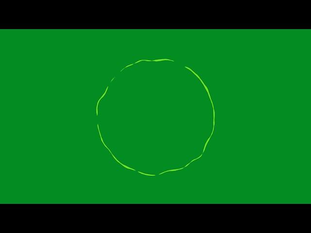 Animated Basic Shape 10 Free Green Screen Footage