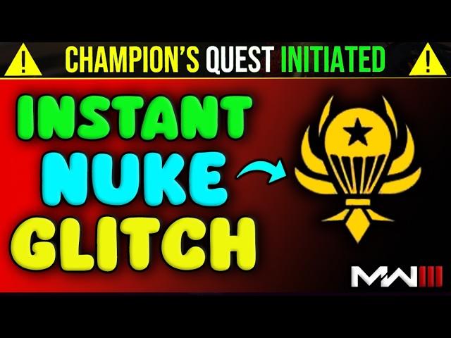 MW3 INSTANT NUKE GLITCH- Warzone Glitch for Resurgence / Rebirth Island Season 5