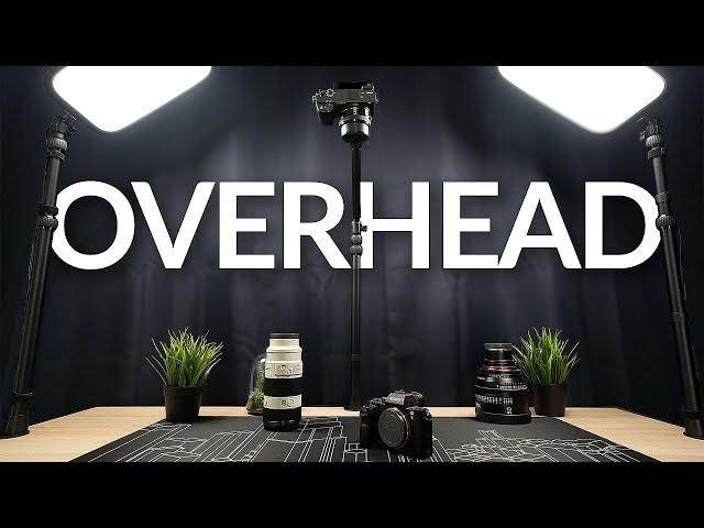Overhead Camera Setup for Unboxing Videos