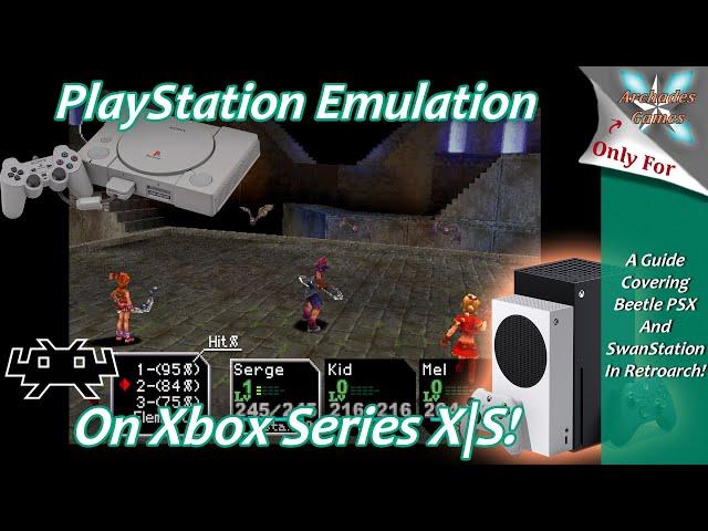 [Xbox Series X|S] Retroarch PS1 Emulation Setup Guide - PlayStation Is Perfect On Xbox!