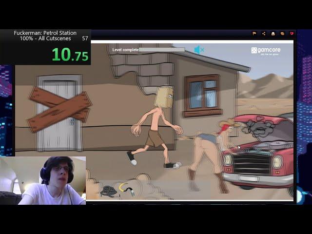 [WR] Fuckerman: Petrol Station 100% Completion (59.94s)