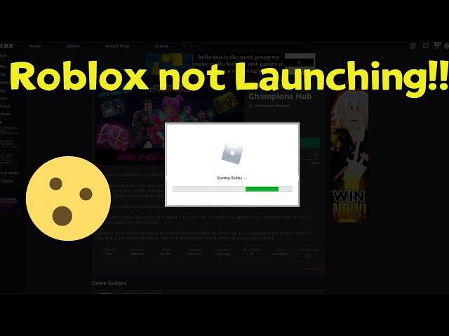 How to fix : Roblox not Launching