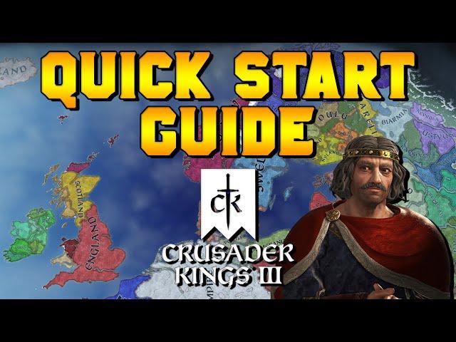 Beginner's Quick Start Guide for Crusader Kings 3 (2022) | PC, Xbox, & PS5