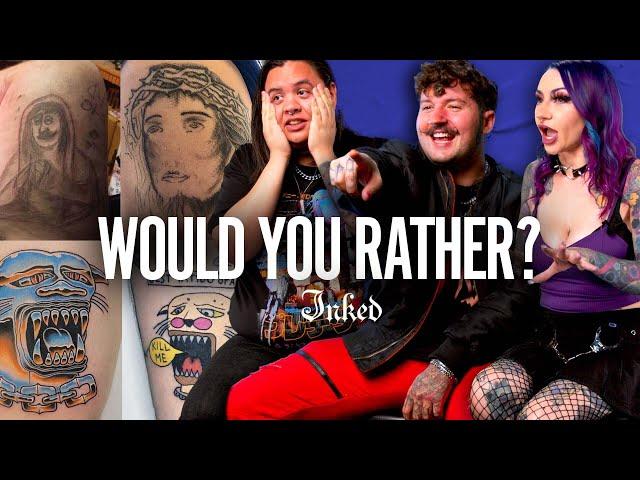 Would You Rather? Tattoo Edition | Tattoo Artists React