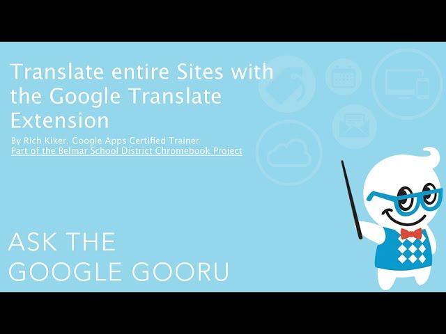 Translate an Entire Webpage with the Google Translate Extension