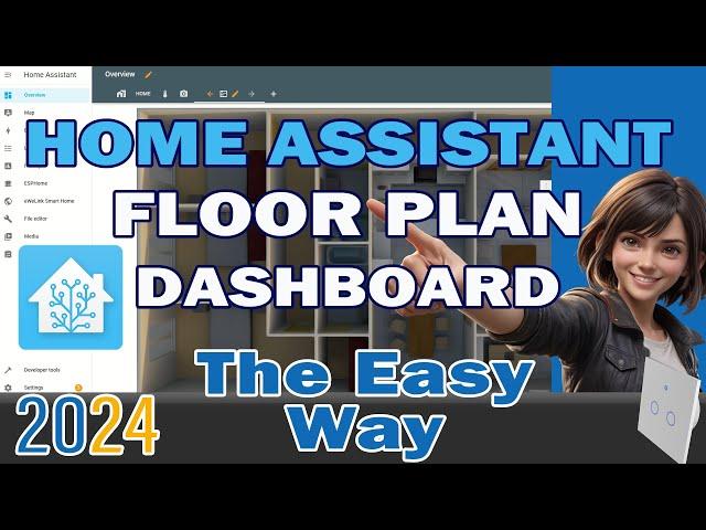 Custom Home Assistant Floor Plan Dashboard with Real-Time Controls | Step-by-Step Tutorial