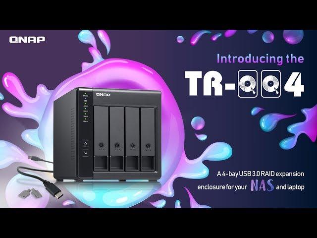 Introducing the TR-004:  A 4-bay USB 3.0 RAID expansion enclosure for your NAS and laptop