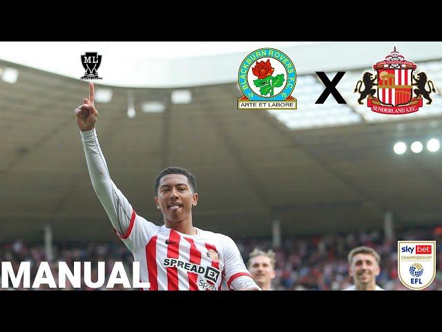 PES 2021 Blackburn x Sunderland (Master Liga 29º Jogo - EFL Championship 2023/ 2024) - Manual/ FUMA