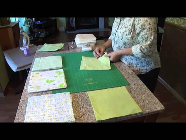 Rag Quilting Made Easy/Baby Rag Quilt Video