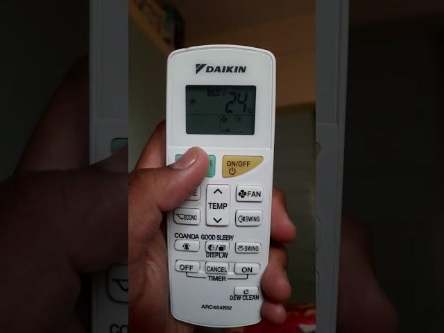 daikin AC powerchill button use.Power Chill: Now,  This function cool your room just in 20 minutes.