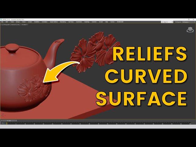 Reliefs On Curved Surface - Eris Graphic