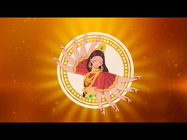 Happy Durga Puja, Navratri Motion Graphics, No Copyright, Copyright Free Videos, Background