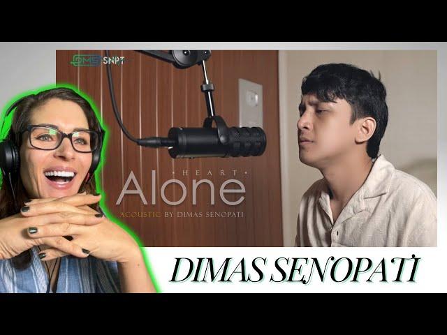 LucieV Reacts to Heart - Alone Cover by Dimas Senopati