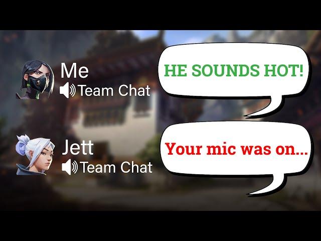 Valorant "hot mic" bug EXPOSES me