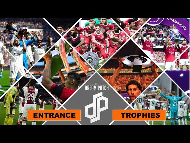 Entrance & Trophies Dream Patch Ligas europeas ● Pes 2021