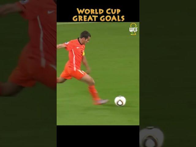 That BOMB from Gio van Bronckhorst! - Netherlands vs Uruguay (World Cup South Africa 2010) | #Shorts