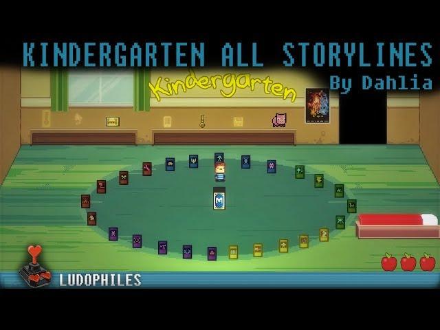 Kindergarten - All Storylines Playthrough / Longplay / Walkthrough (no commentary)