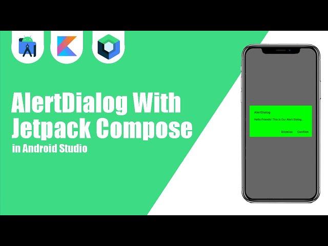 AlertDialog With Jetpack Compose in Android Studio | Kotlin | Jetpack Compose | Android Tutorials