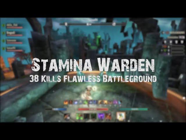 ESO: 3 Things You Probably Didn't Know In PvP - 38 KILLS FLAWLESS STAMINA WARDEN | TESO Greymoor