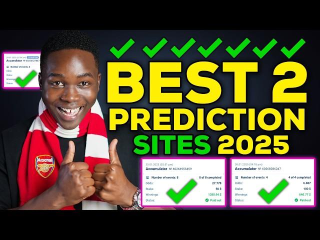 2 Best Football Prediction Sites in 2025  - Tested Betting Prediction Sites to Win More TODAY!