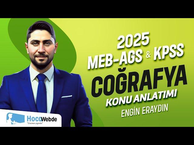 24) MEB - AGS & KPSS 2025 COĞRAFYA ENGİN ERAYDIN TÜRKİYE'NİN SU,TOPRAK VE BİTKİ VARLIĞI - 3