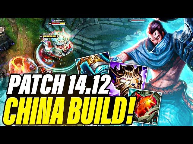 The *NEW* hidden China build on Yasuo! (It's ACTUALLY Insane?!)