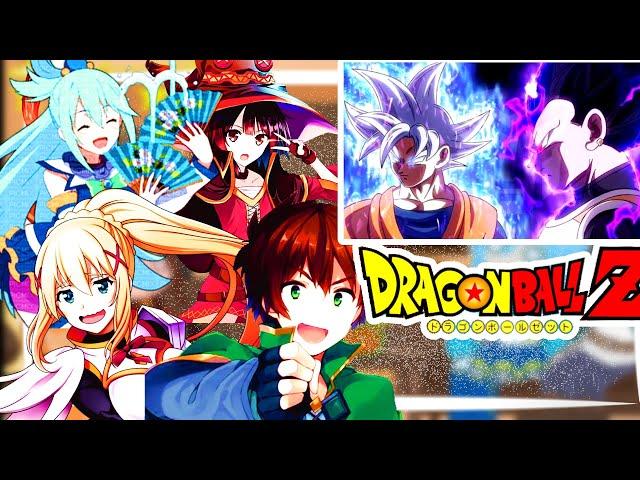 Konosuba🪯 Reacciona Al Mundo De Dragon Ball🈵 Part 1 Gacha Club Mane G🪬Ver Hasta El Final🪇