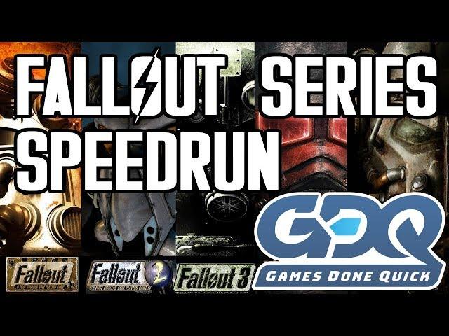 GDQ Submission - Fallout Anthology Any% (Main Series)