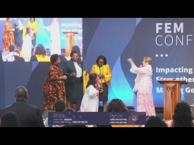 Prophecy to Rev Teresia Wairimu Today By Prophet Cindy Jacobs @Fem Conference 2024.