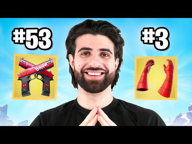 I Ranked EVERY Collab Item in Fortnite!