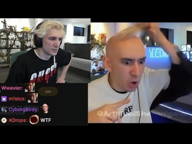 xQc Is Actually Speechless by This AI Edit Of Him