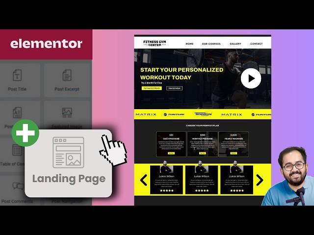 Elementor - Create EFFECTIVE Landing Pages (FREE)