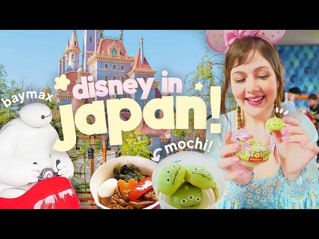 WE EXPLORED TOKYO DISNEY JAPAN!  Delicious themed Japanese food, Epic Rides & Stunning Lands