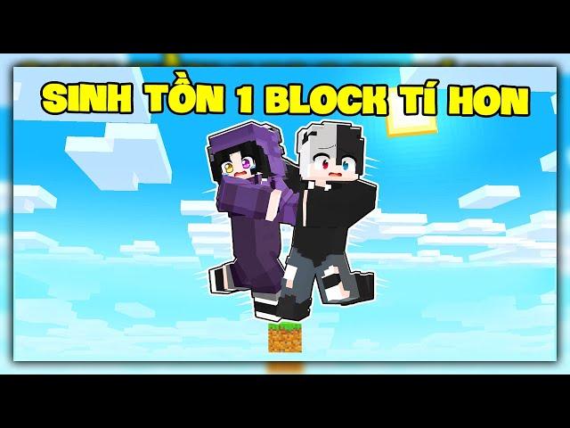 Minecraft nhưng SINH TỒN 1 BLOCK TÍ HON? Siro Bất Lực Vì Độ Phá Hoại Của Noob Ruby