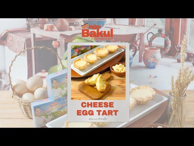 Cheese Egg Tart #NgeBakul