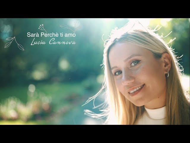 Sarà perché ti amo | Lucia Cannova | cover |