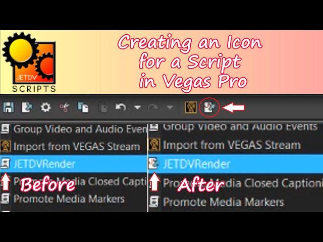 Creating an Icon for a Script in Vegas Pro