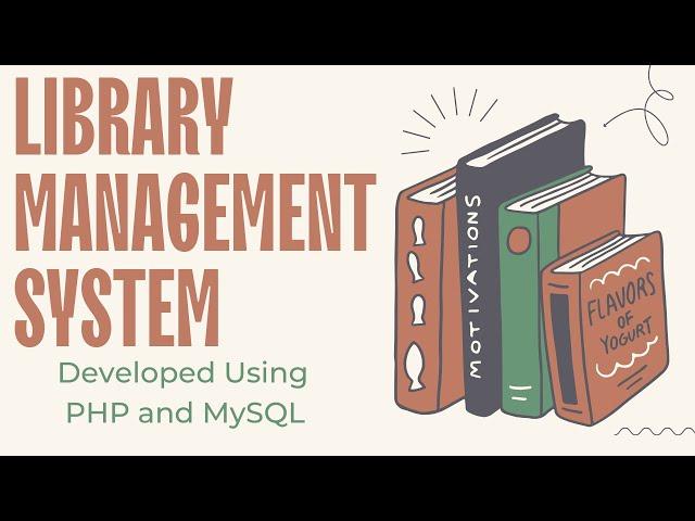 Online Library Management System using PHP and MySQL V3.0 | MySQL