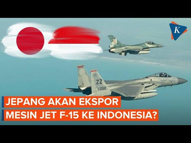 Jepang Pertimbangkan Ekspor Mesin Jet Tempur F-15 Bekas ke Indonesia