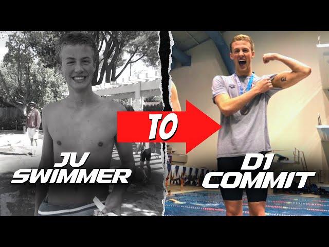 How I went from JV Swimmer to D1 Athlete (Recruiting + Swimming Tips)