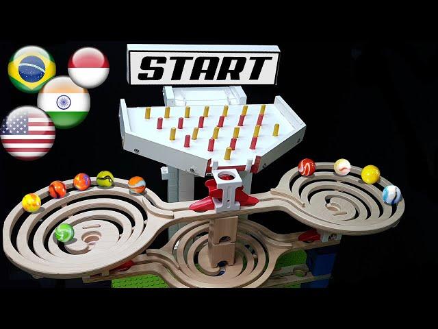 Marble Race: Friendly #4 Tournament of Marbles by Fubeca's Marble Runs