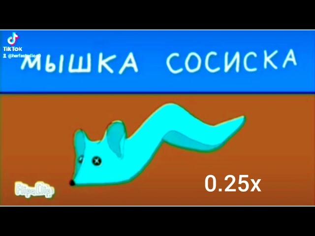 мышка сосиска ускорения от 0.25х до 999х